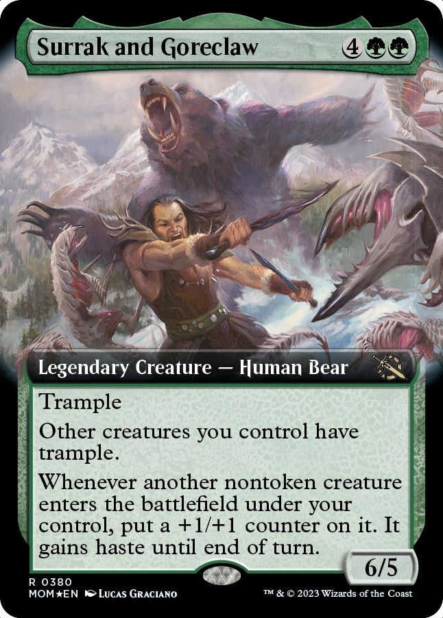 Surrak and Goreclaw (Extended Art) (380) (MOM) Japanese