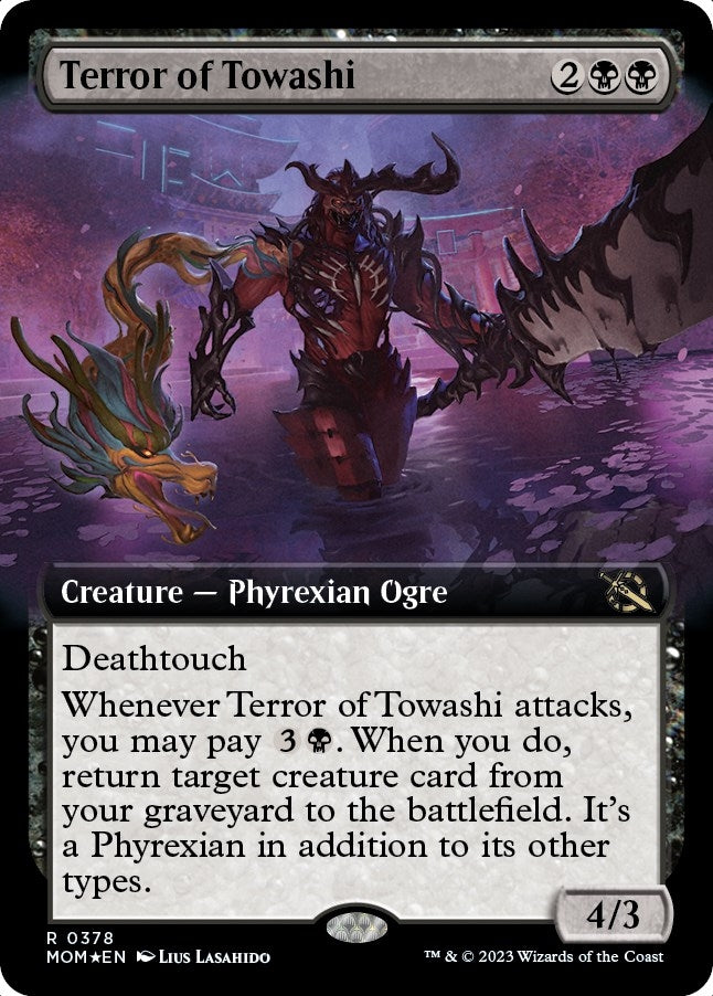 Image for Terror of Towashi (Extended Art) (378) (MOM) - Magic: The Gathering