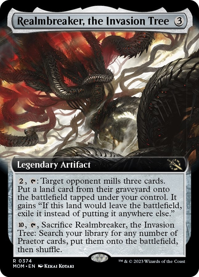 Realmbreaker, the Invasion Tree (Extended Art) (374) (MOM) Japanese