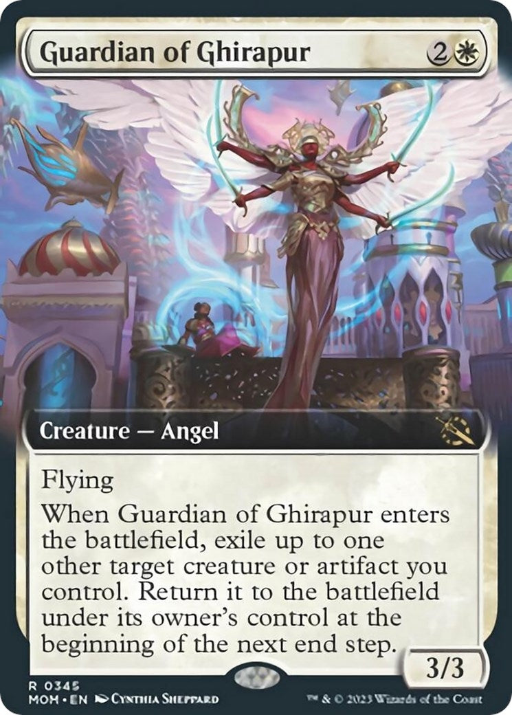 Guardian of Ghirapur (Extended Art) (345) (MOM) Japanese