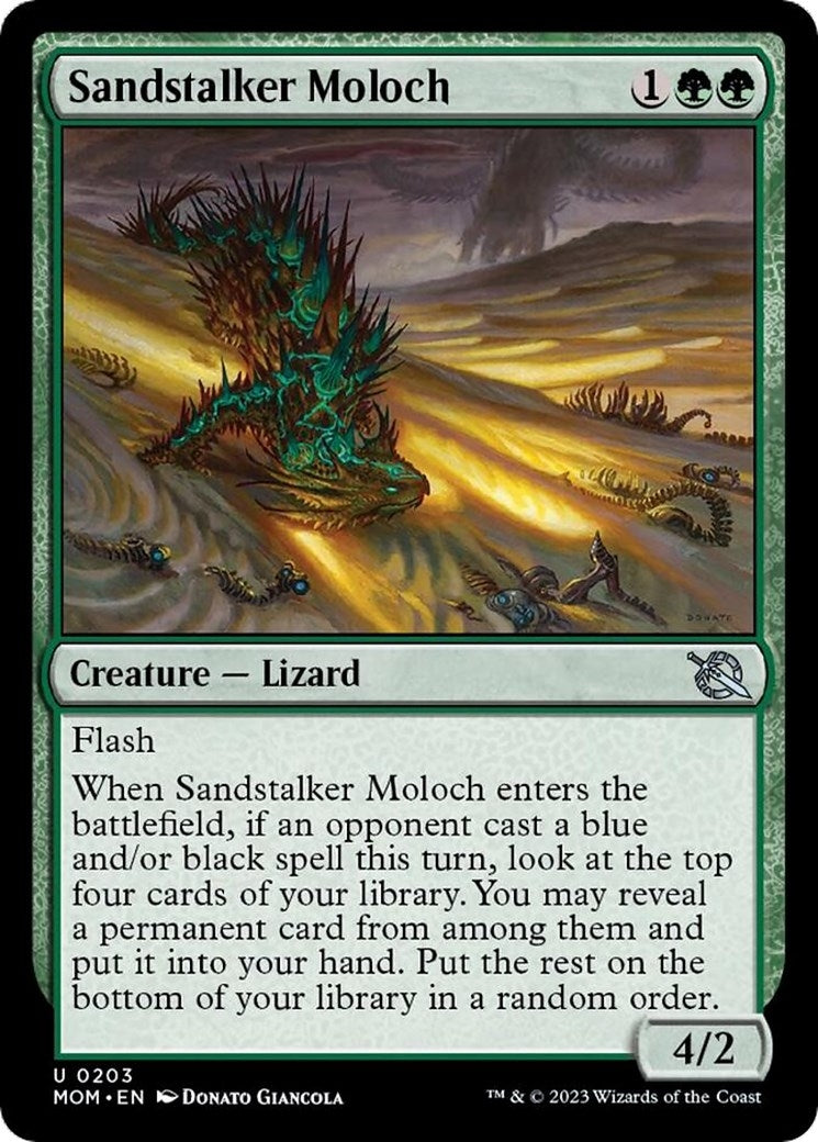Sandstalker Moloch (203) (MOM) Japanese