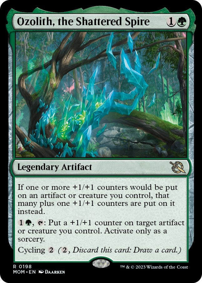 Image for Ozolith, the Shattered Spire (198) (MOM) - Magic: The Gathering