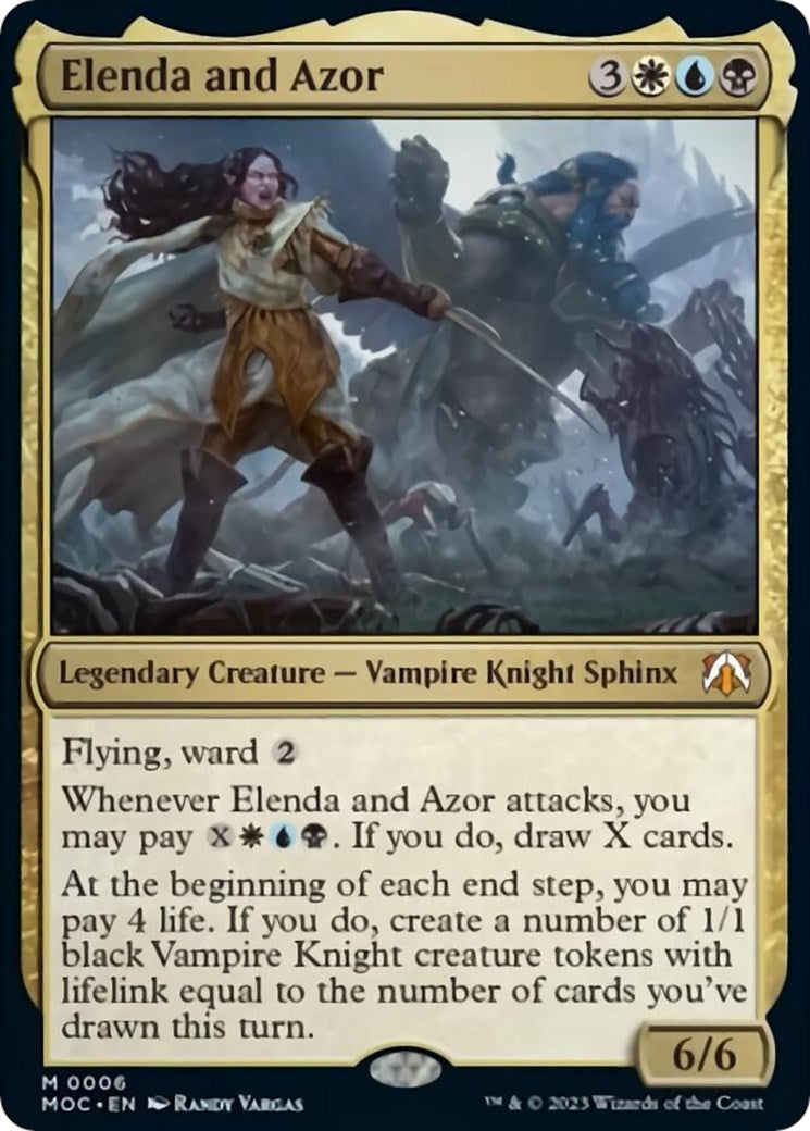 Image for Elenda and Azor (6) (MOC) - Magic: The Gathering