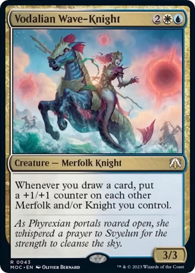 Image for Vodalian Wave-Knight (43) (MOC) - Magic: The Gathering