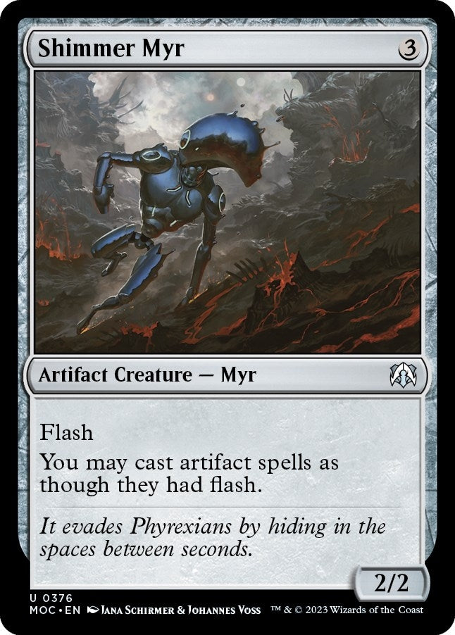 Image for Shimmer Myr (376) (MOC) - Magic: The Gathering
