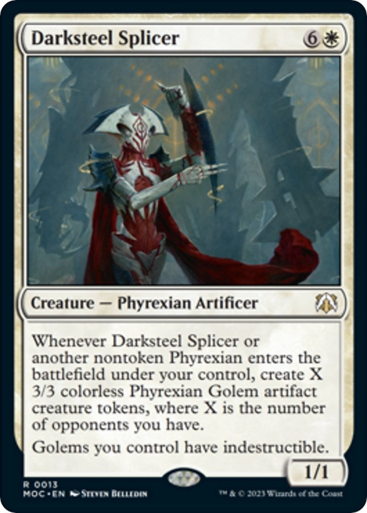 Image for Darksteel Splicer (13) (MOC) - Magic: The Gathering