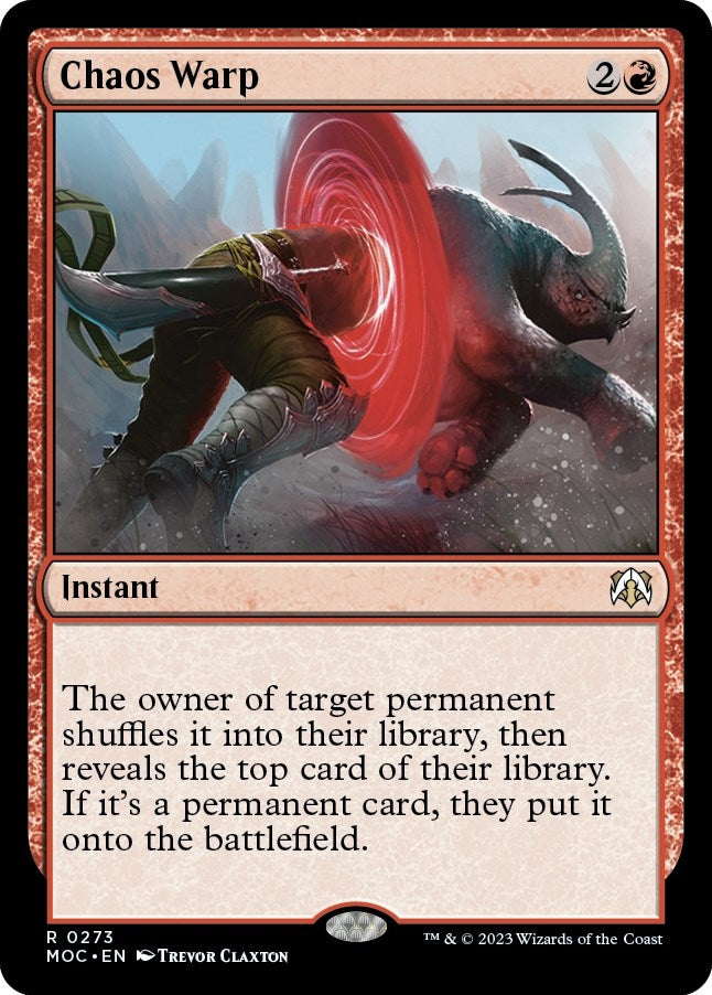 Image for Chaos Warp (273) (MOC) - Magic: The Gathering