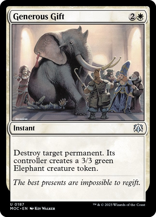 Image for Generous Gift (187) (MOC) - Magic: The Gathering