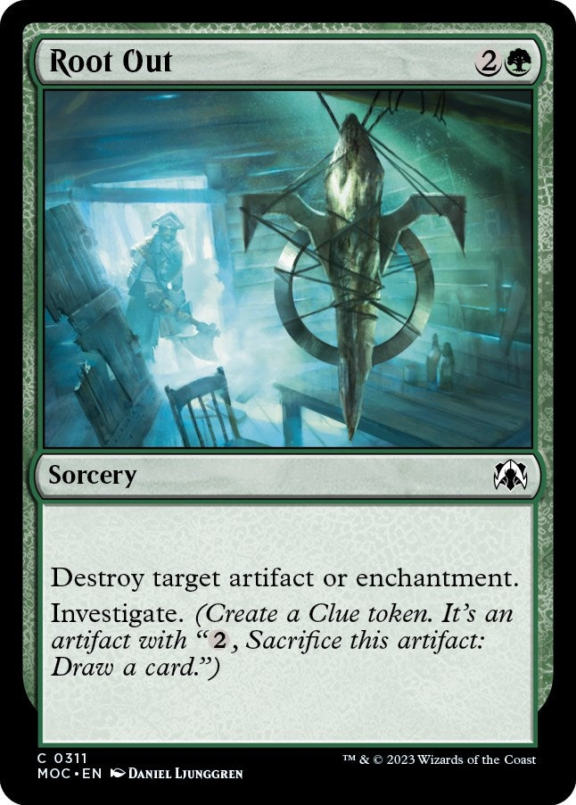 Image for Root Out (311) (MOC) - Magic: The Gathering