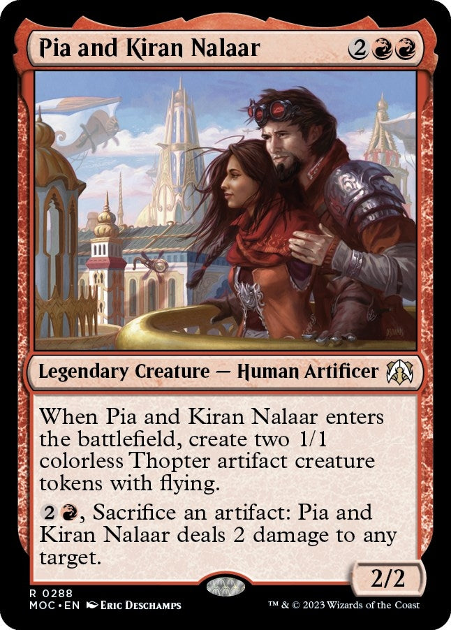 Image for Pia and Kiran Nalaar (288) (MOC) - Magic: The Gathering