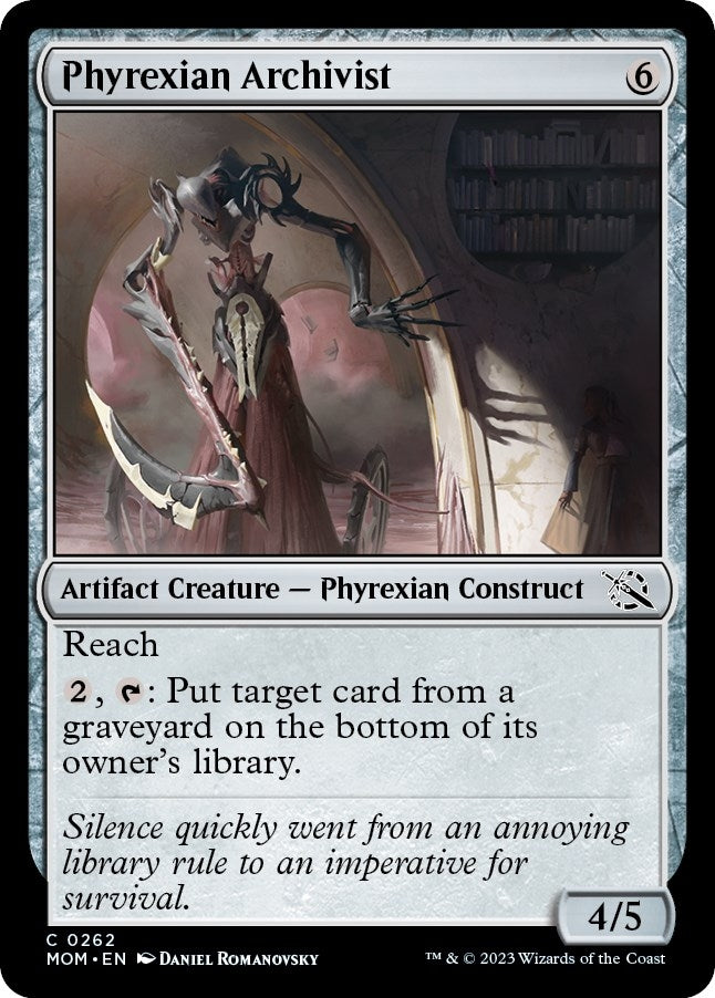Phyrexian Archivist (262) (MOM) Japanese
