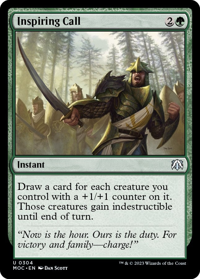 Image for Inspiring Call (304) (MOC) - Magic: The Gathering
