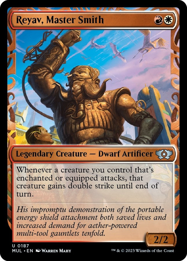 Image for Reyav, Master Smith (Halo Foil) (187) (MUL) - Magic: The Gathering