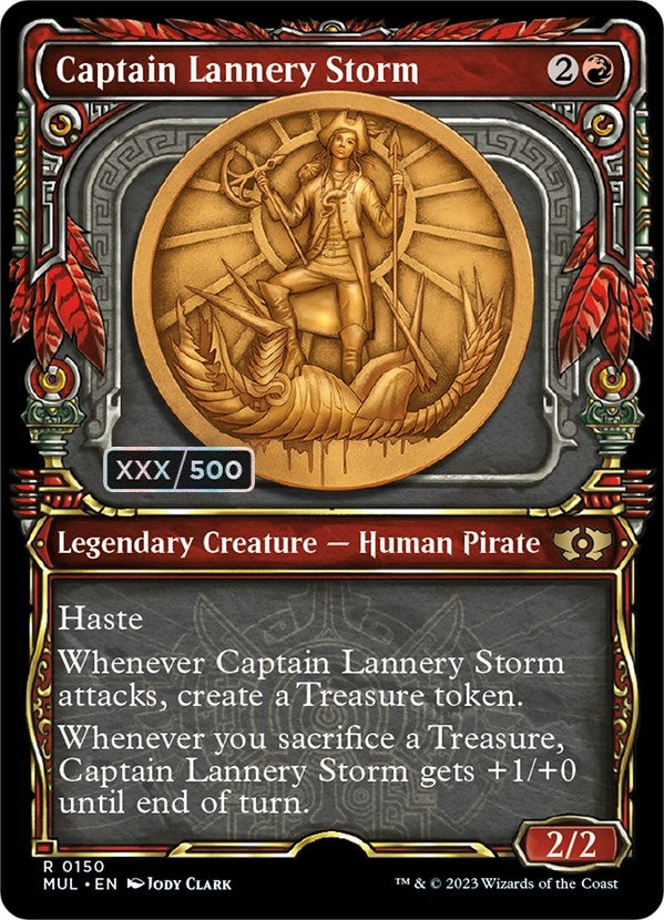 Image for Captain Lannery Storm (Serial Numbered) (150) (MUL) - Magic: The Gathering