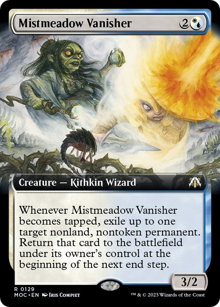 Image for Mistmeadow Vanisher (Extended Art) (129) (MOC) - Magic: The Gathering