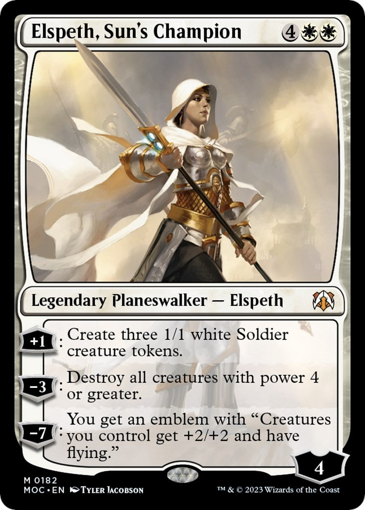 Elspeth, Sun's Champion (182) (MOC) Japanese