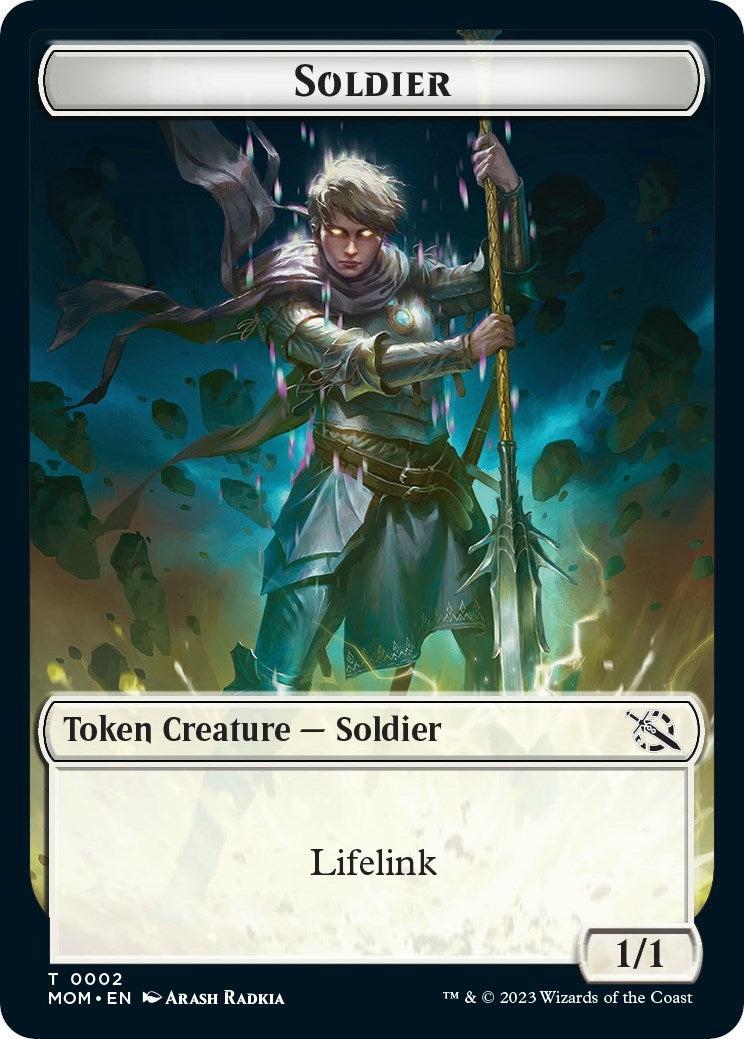 Image for Soldier Token (2) (MOM) - Magic: The Gathering