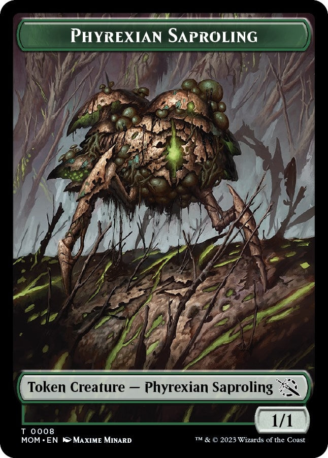 Image for Phyrexian Saproling Token (8) (MOM) - Magic: The Gathering