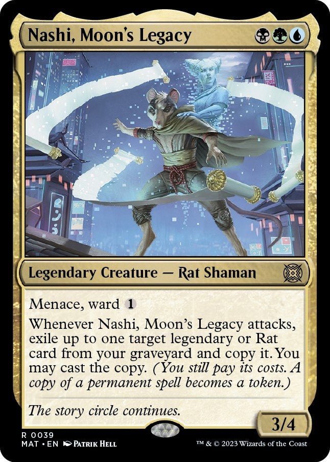 Image for Nashi, Moon's Legacy (39) (MAT) - Magic: The Gathering