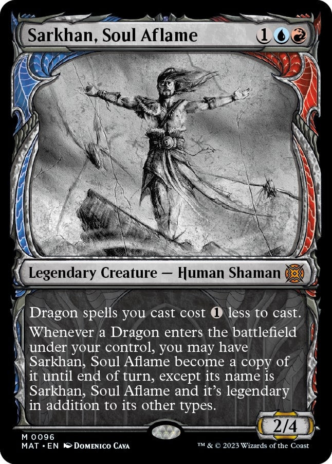 Image for Sarkhan, Soul Aflame (Showcase) (96) (MAT) - Magic: The Gathering