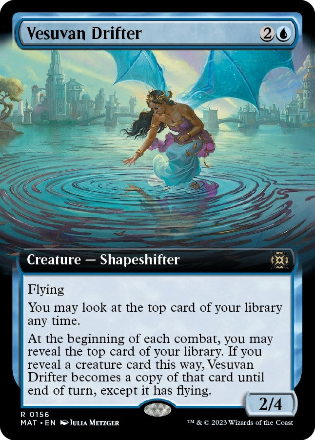 Image for Vesuvan Drifter (Extended Art) (156) (MAT) - Magic: The Gathering