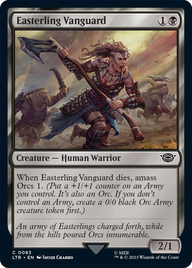 Image for Easterling Vanguard (83) (LTR) - Magic: The Gathering