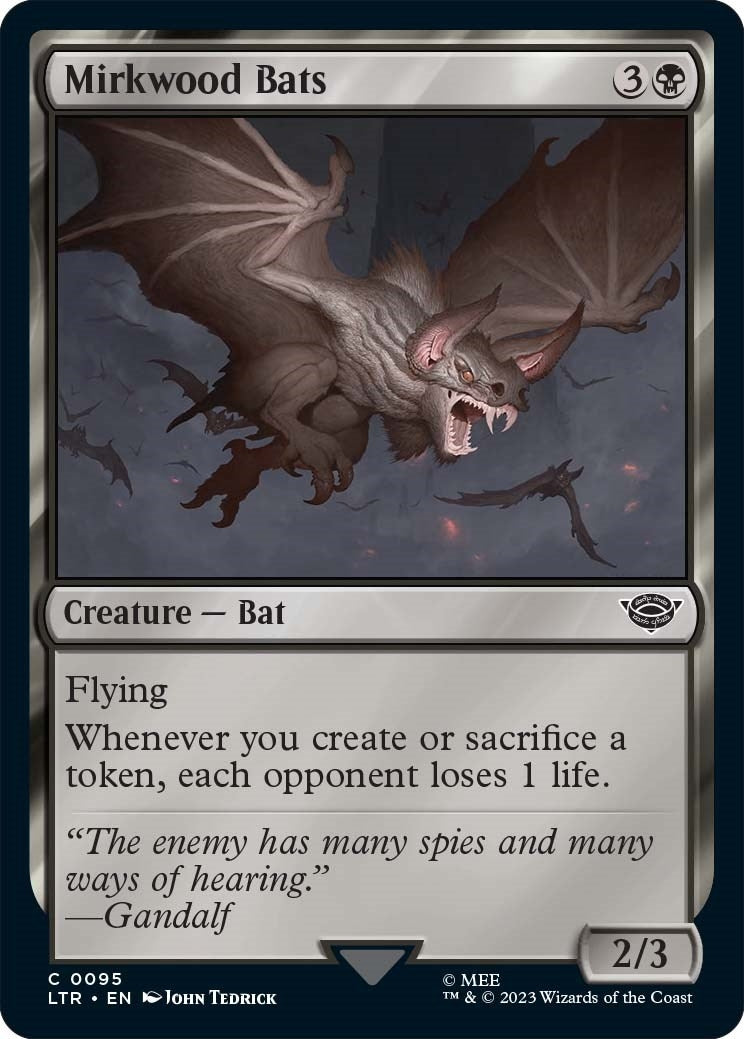 Mirkwood Bats (95) (LTR) Japanese