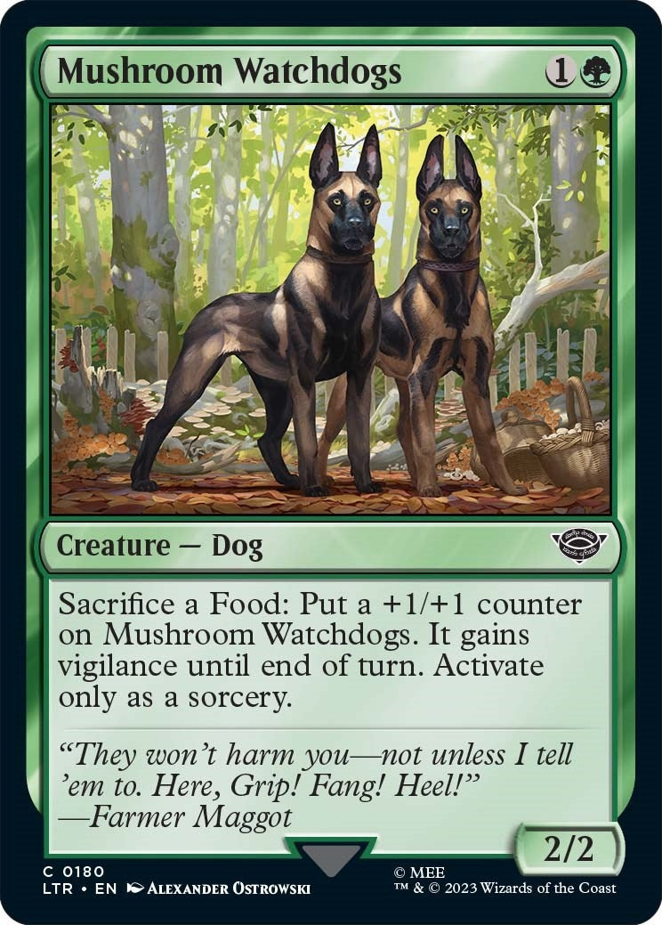 Mushroom Watchdogs (180) (LTR) Japanese