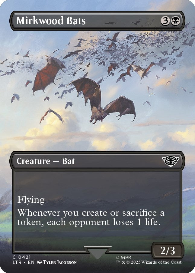 Mirkwood Bats (Borderless) (421) (LTR) Japanese
