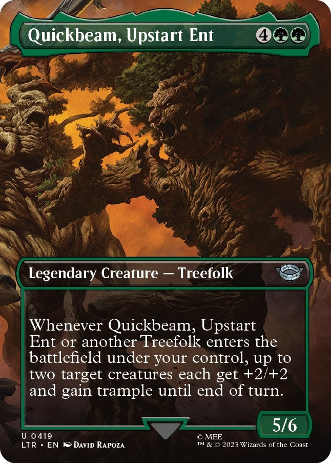 Quickbeam, Upstart Ent (Borderless) (419) (LTR) Japanese