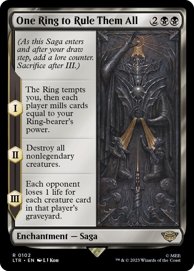 One Ring to Rule Them All (102) (LTR) Japanese
