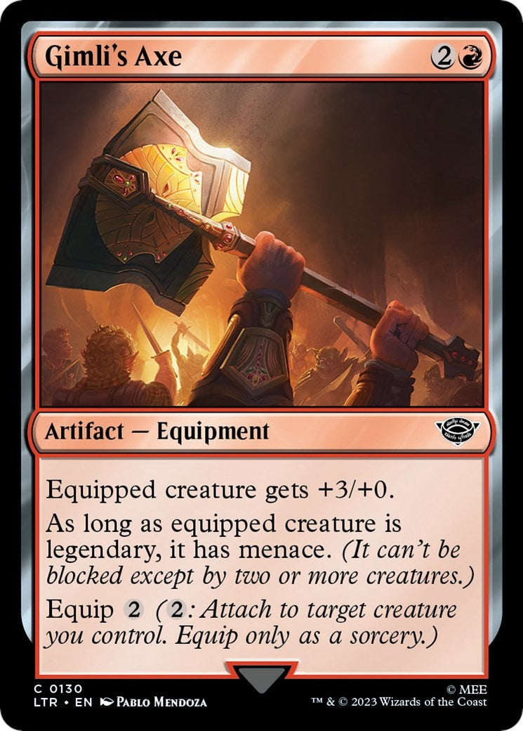 Gimli's Axe (130) (LTR) Japanese