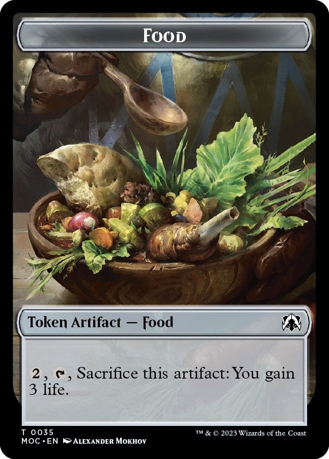 Image for Food Token (35) (MOC) - Magic: The Gathering