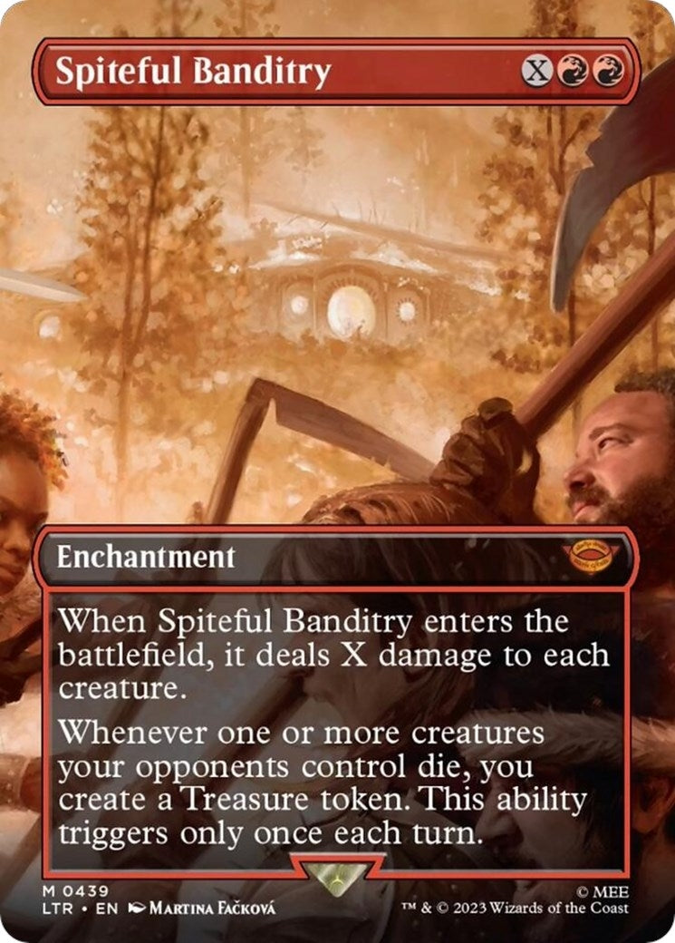 Image for Spiteful Banditry (Borderless) (439) (LTR) - Magic: The Gathering