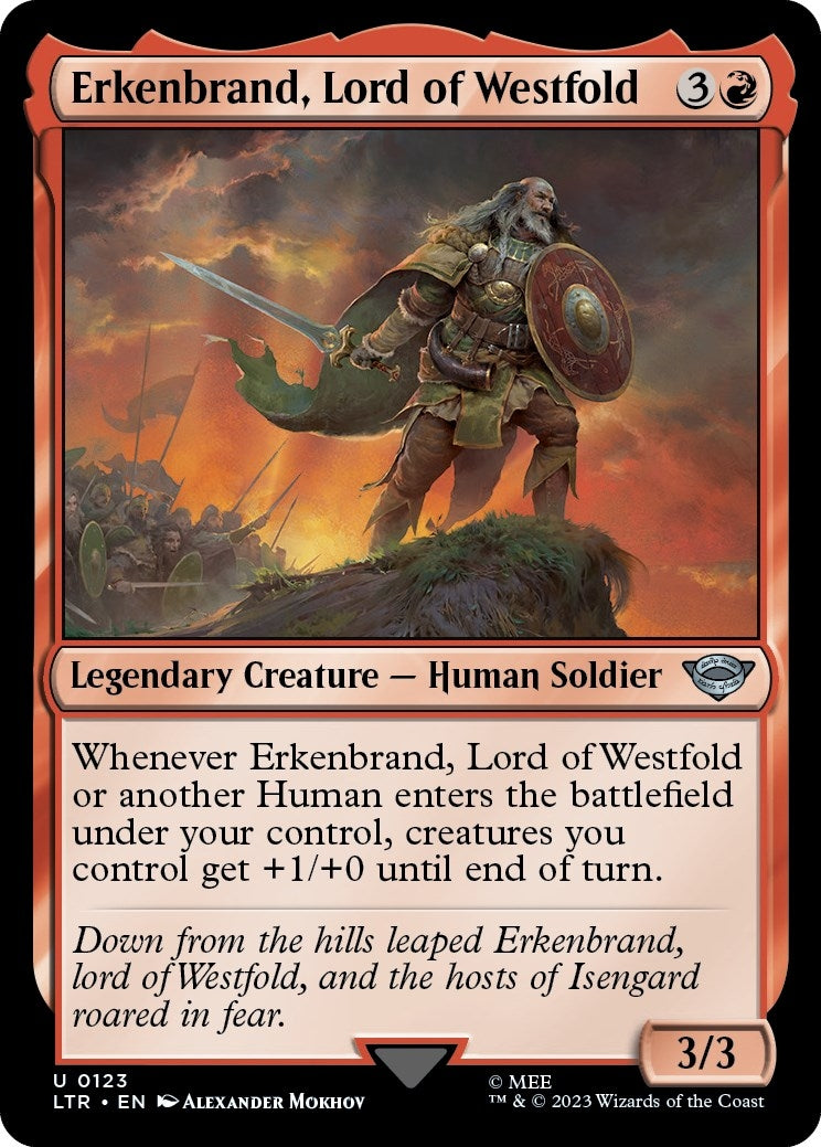 Erkenbrand, Lord of Westfold (123) (LTR) Japanese