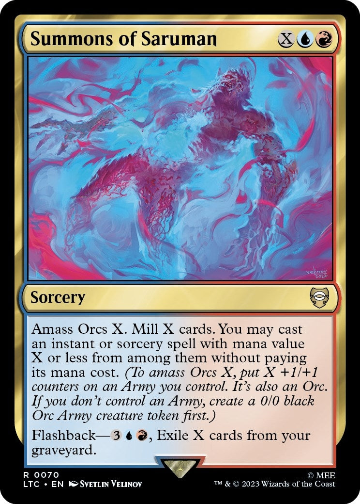 Image for Summons of Saruman (70) (LTC) - Magic: The Gathering