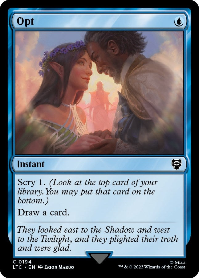 Image for Opt (194) (LTC) - Magic: The Gathering