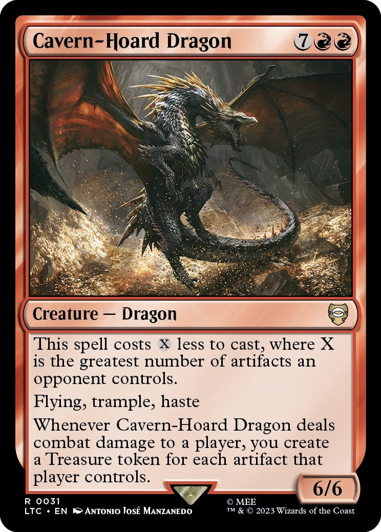 Image for Cavern-Hoard Dragon (31) (LTC) - Magic: The Gathering