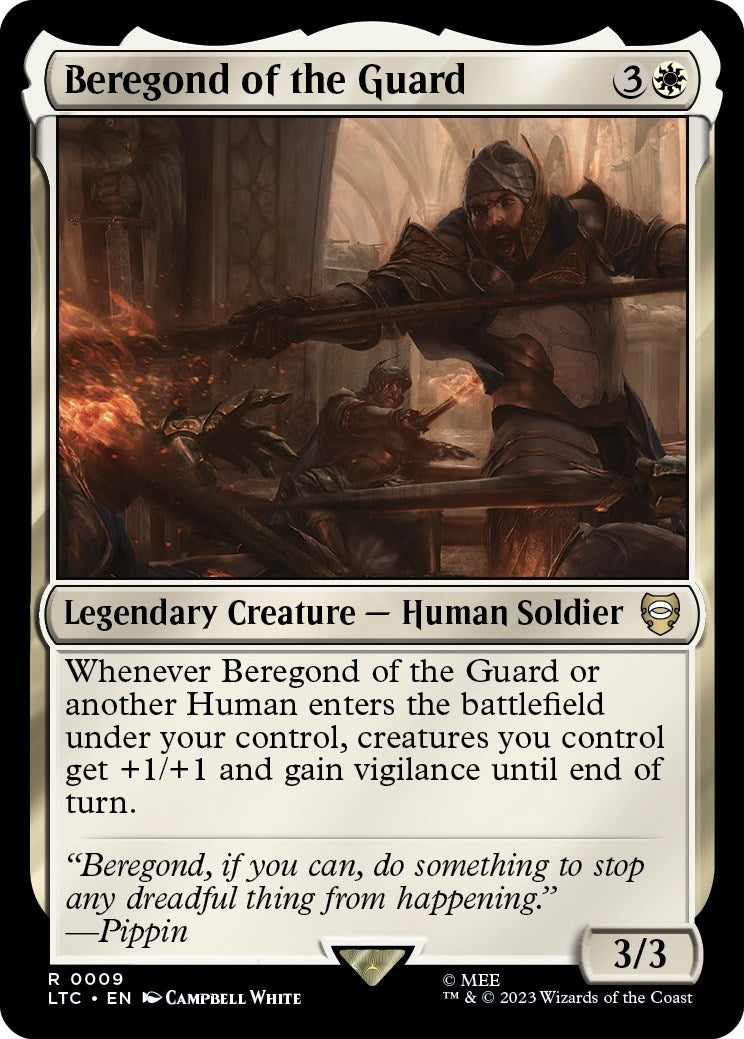 Image for Beregond of the Guard (9) (LTC) - Magic: The Gathering