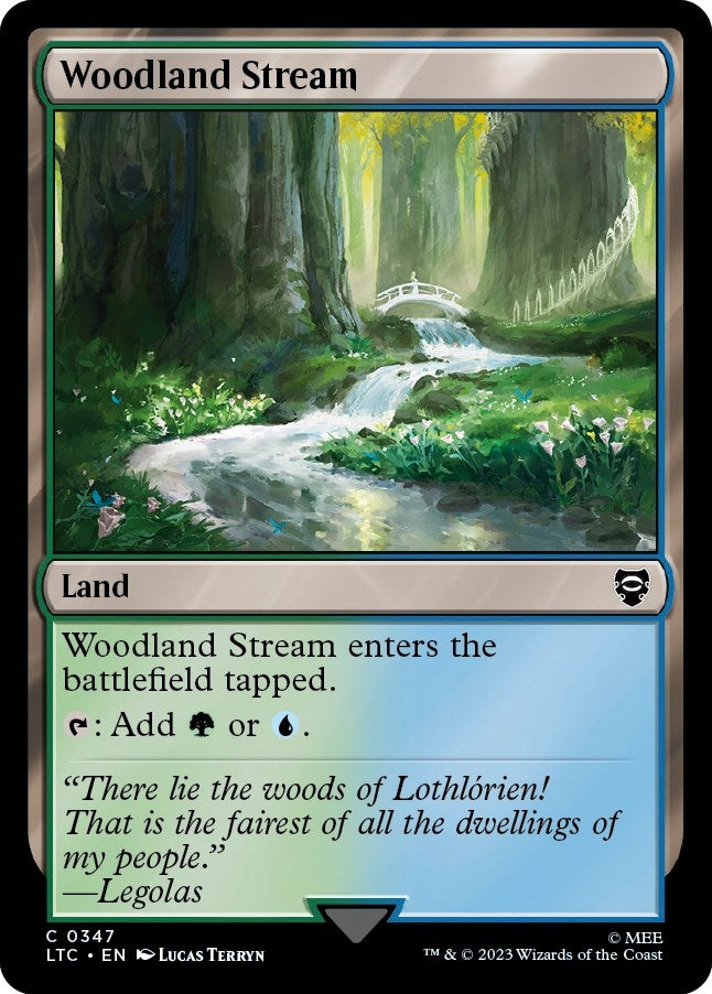 Image for Woodland Stream (347) (LTC) - Magic: The Gathering