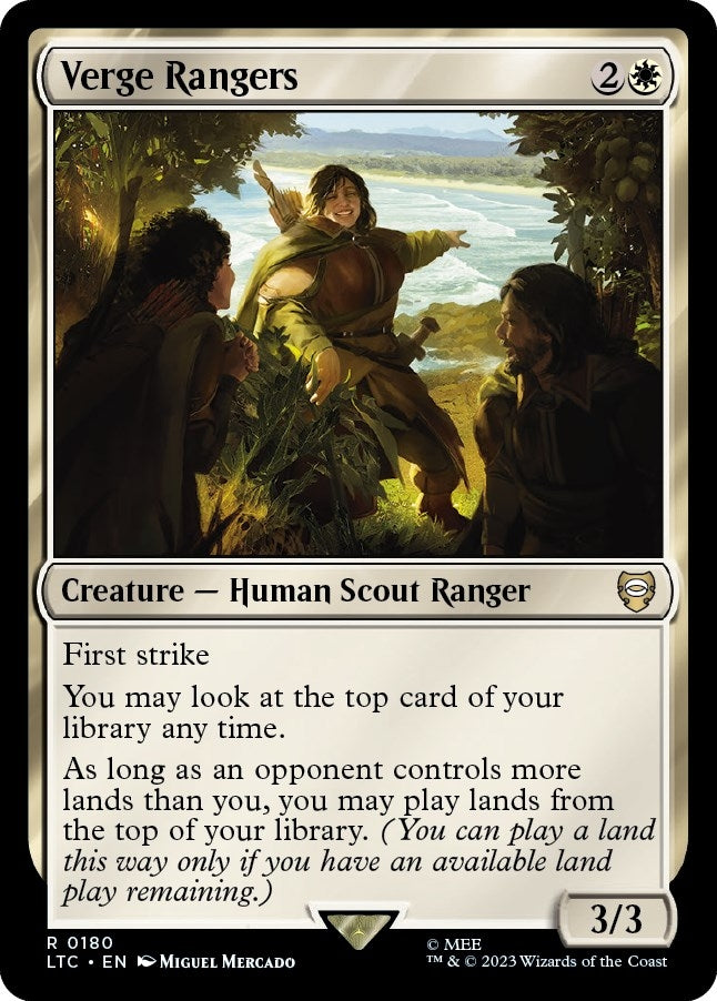 Image for Verge Rangers (180) (LTC) - Magic: The Gathering