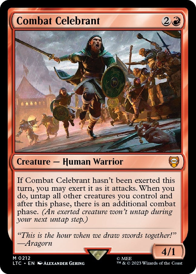 Image for Combat Celebrant (212) (LTC) - Magic: The Gathering