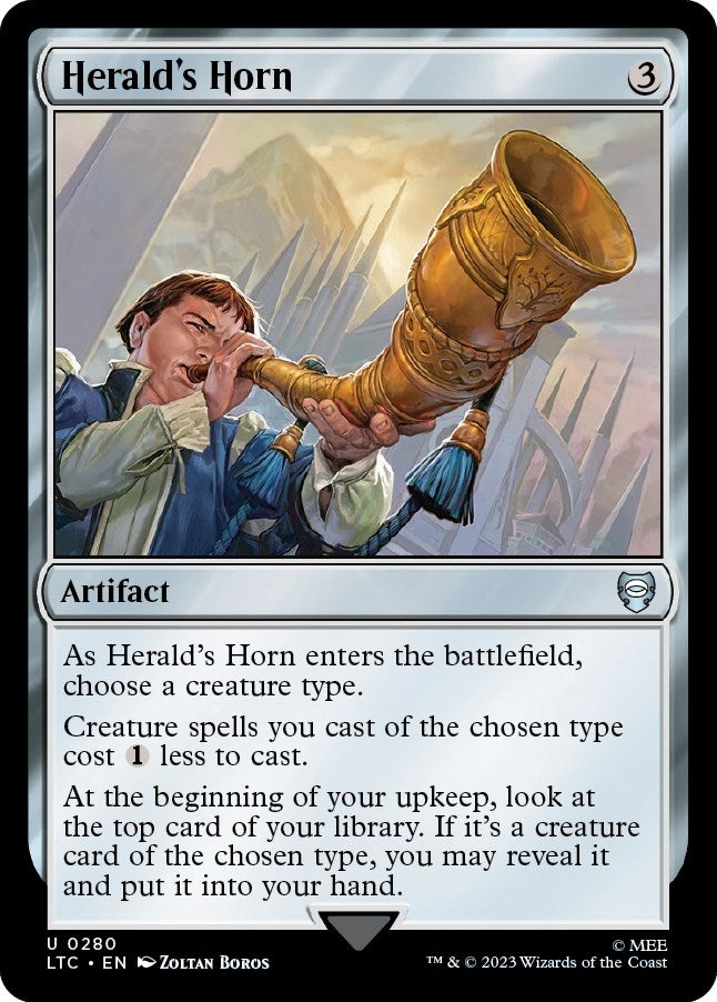 Image for Herald's Horn (280) (LTC) - Magic: The Gathering