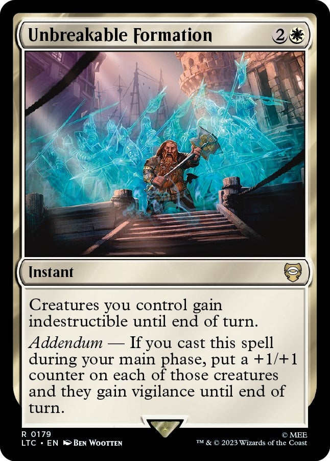 Image for Unbreakable Formation (179) (LTC) - Magic: The Gathering