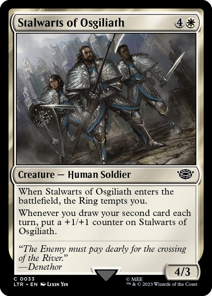 Stalwarts of Osgiliath (33) (LTR) Japanese