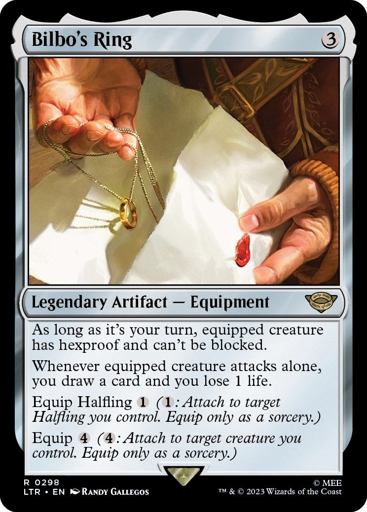 Image for Bilbo's Ring (298) (LTR) - Magic: The Gathering