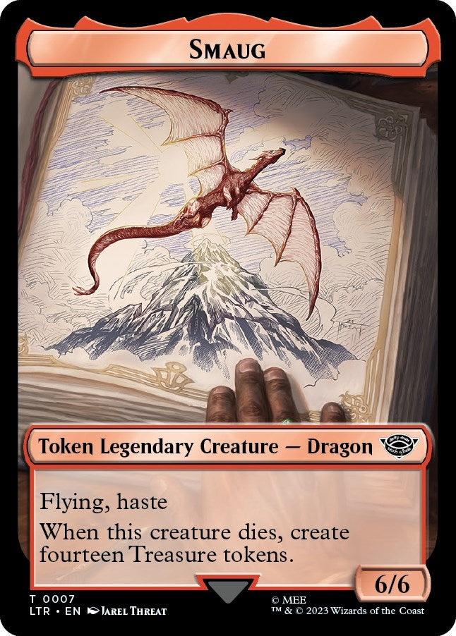 Image for Smaug Token (7) (LTR) - Magic: The Gathering