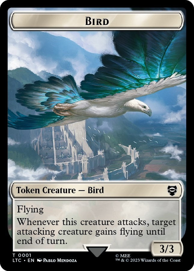 Image for Bird (0001) // Goat Double-Sided Token (1 // 2) (LTC) - Magic: The Gathering