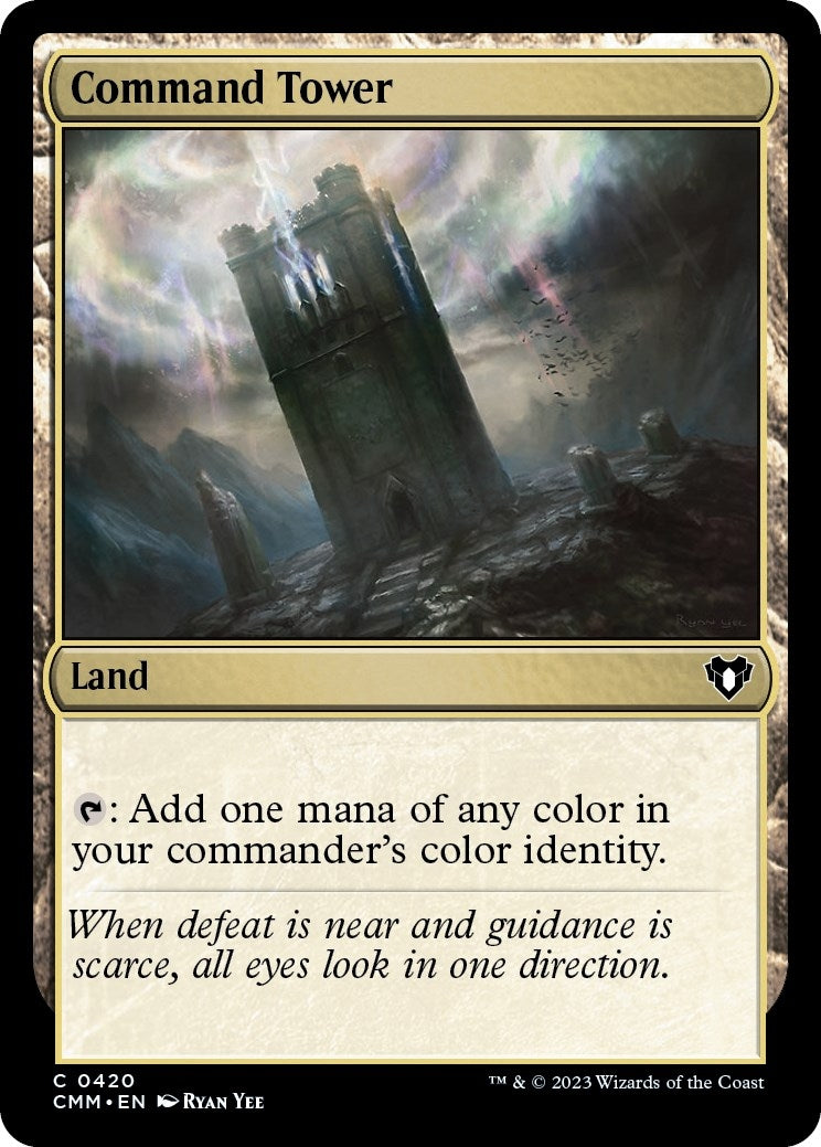 Image for Command Tower (420) (CMM) - Magic: The Gathering