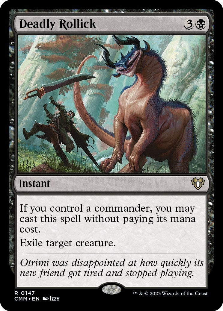 Image for Deadly Rollick (147) (CMM) - Magic: The Gathering